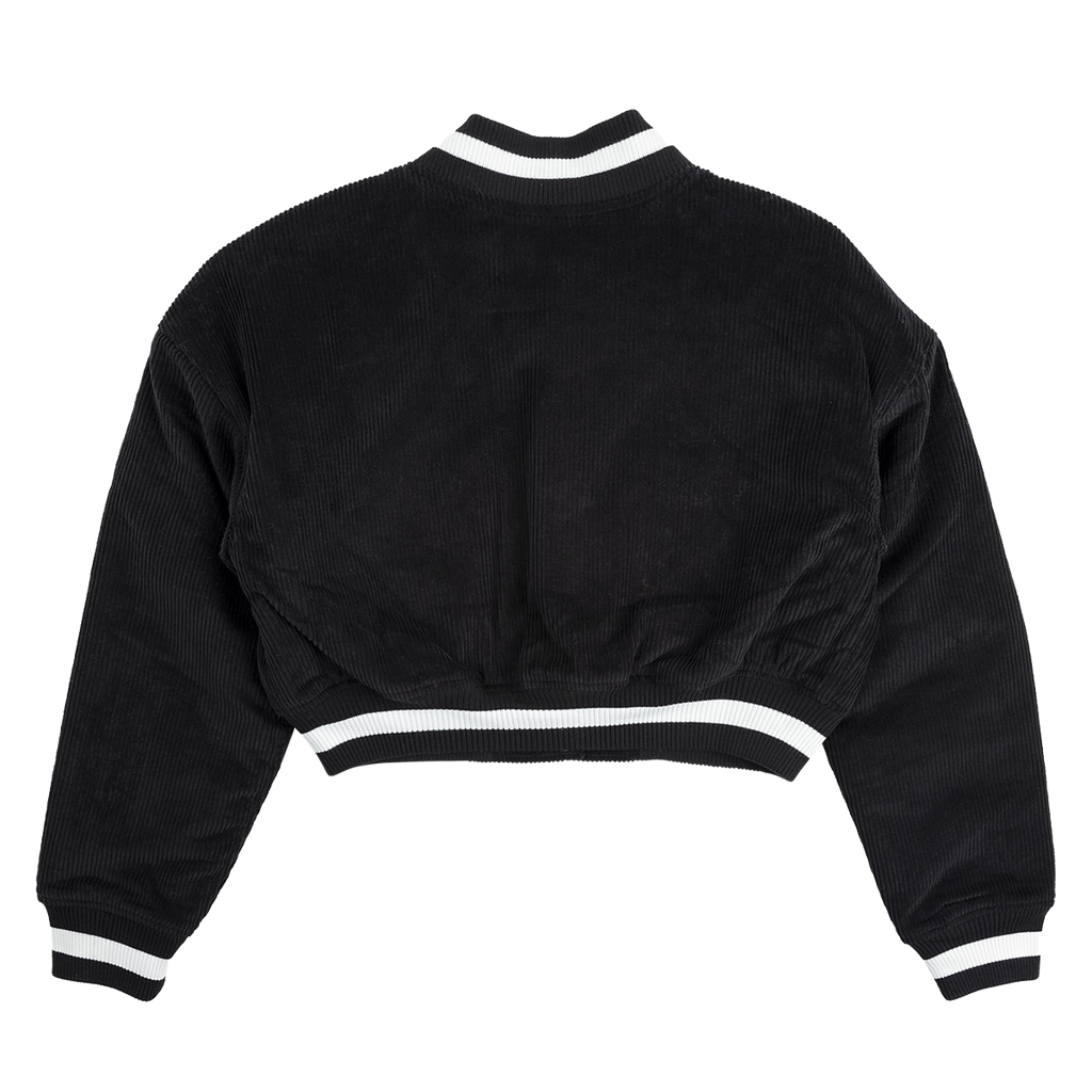 Billie Crop Varsity Jacket