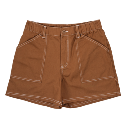 Construct Painter Brown Shorts
