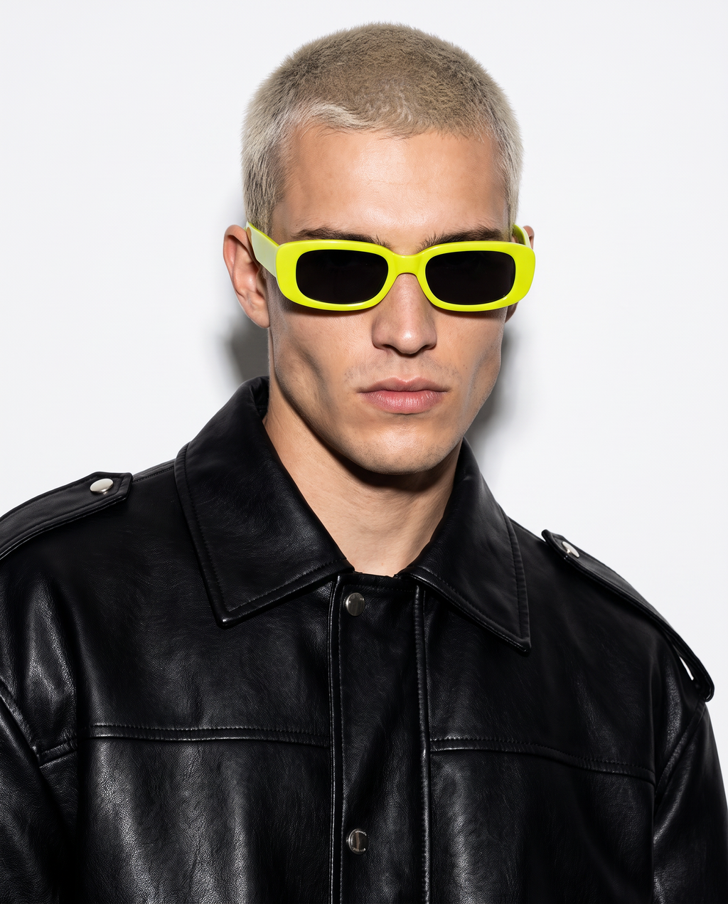 Downtown Sunglasses in Lime