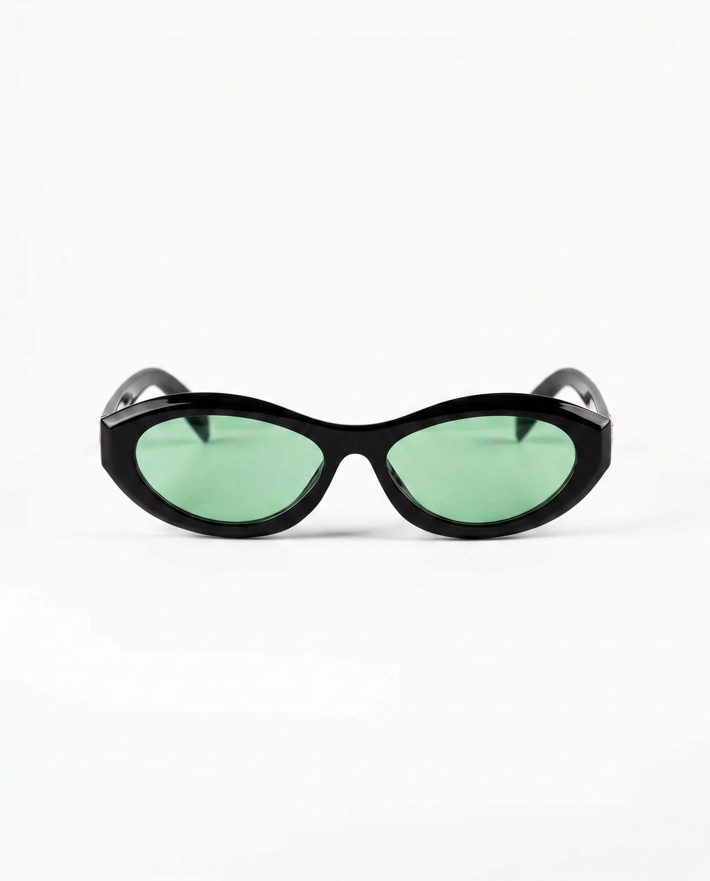 Dahlia Sunglasses in Black/Green