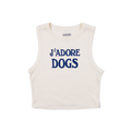 J'adore Dogs Tank in Natural