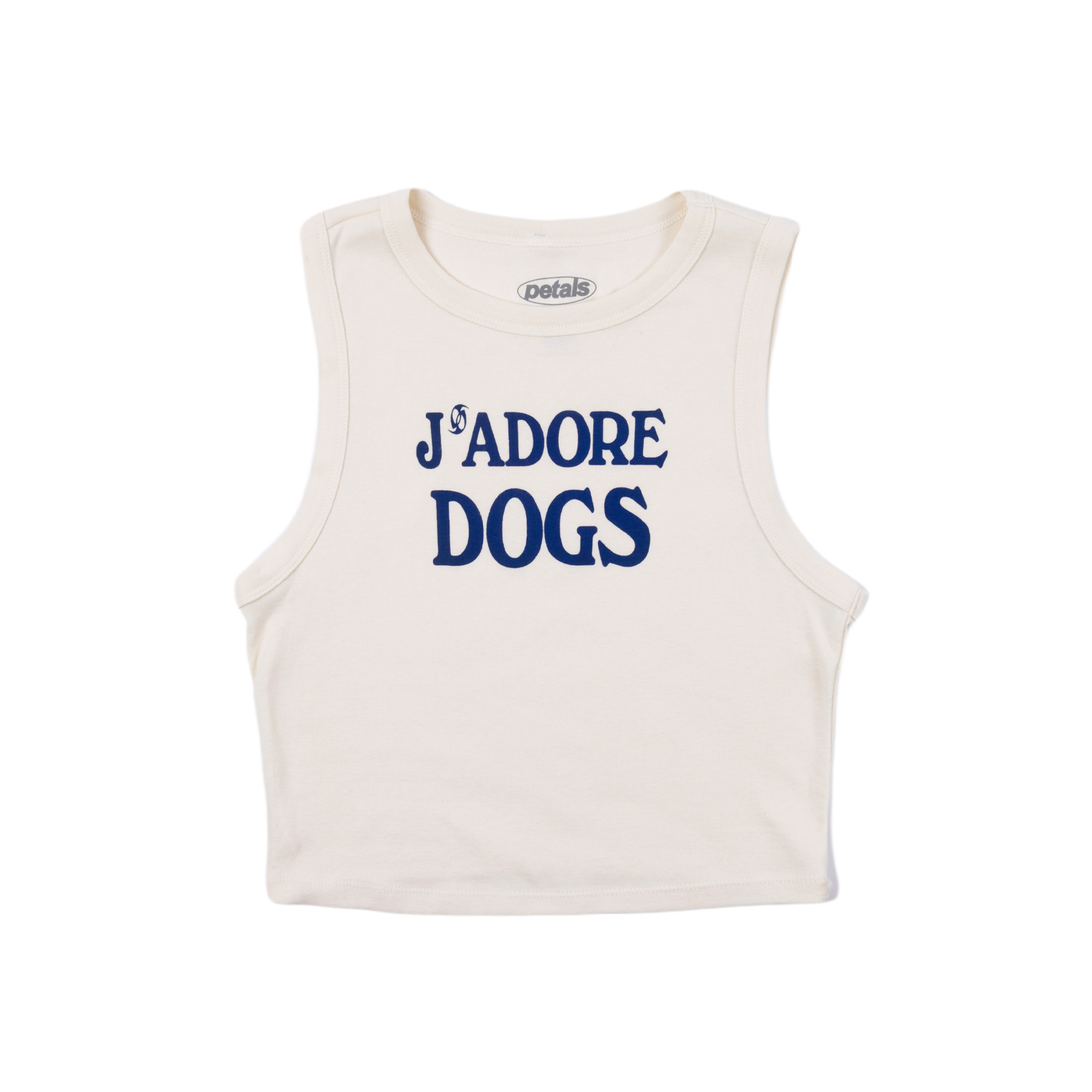 J'adore Dogs Tank in Natural