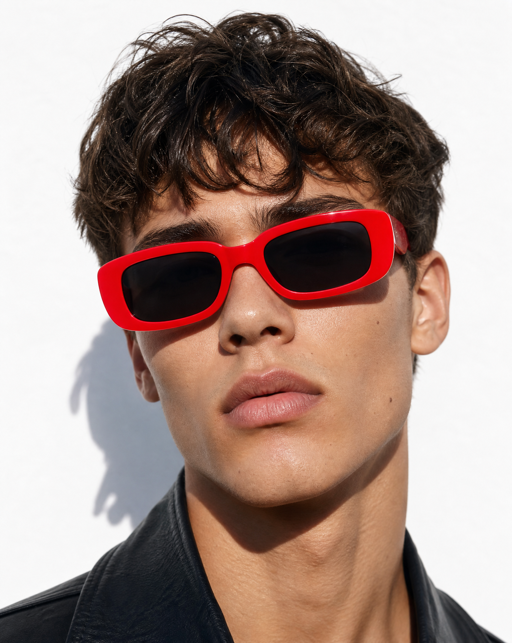 Downtown Sunglasses in Cherry