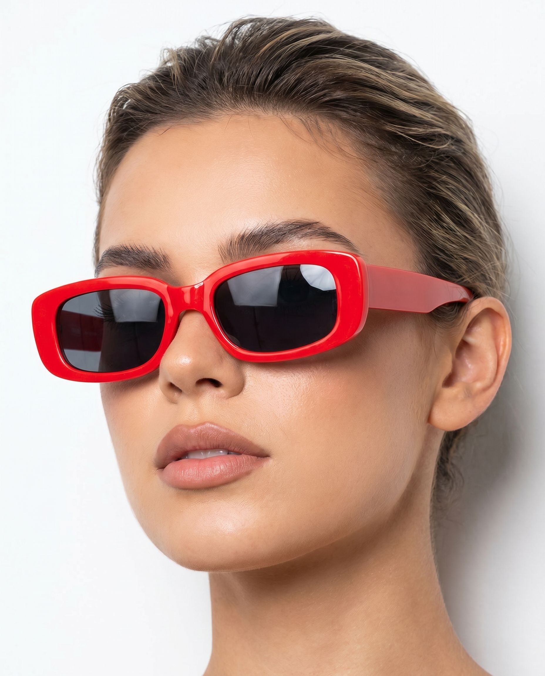 Downtown Sunglasses in Cherry