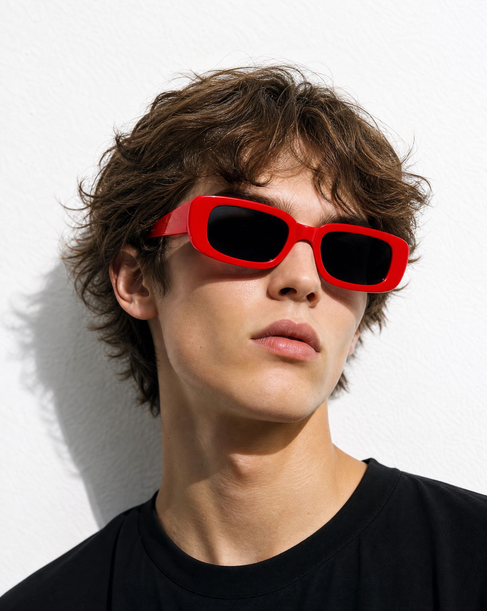 Downtown Sunglasses in Cherry