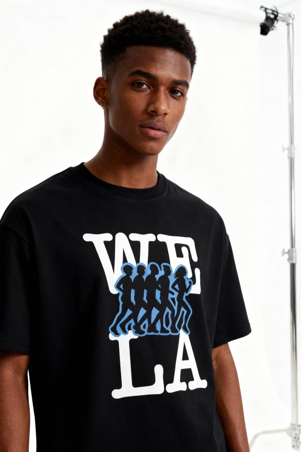 LA Run Club Tee in Black