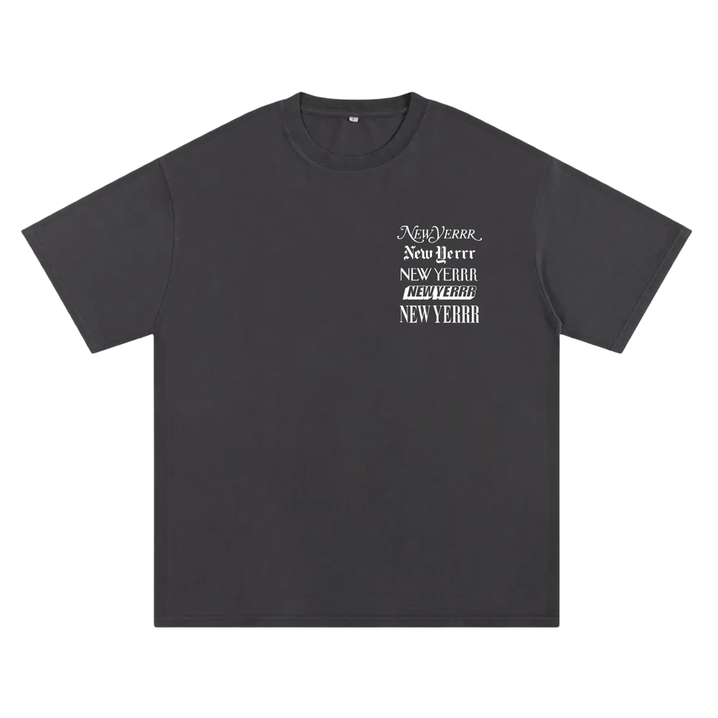 New Yerrr Tee in Black