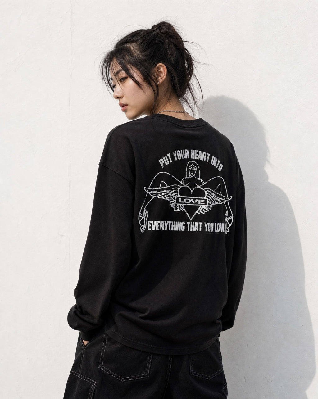 Everything That You Love Longsleeve - Editorial Image