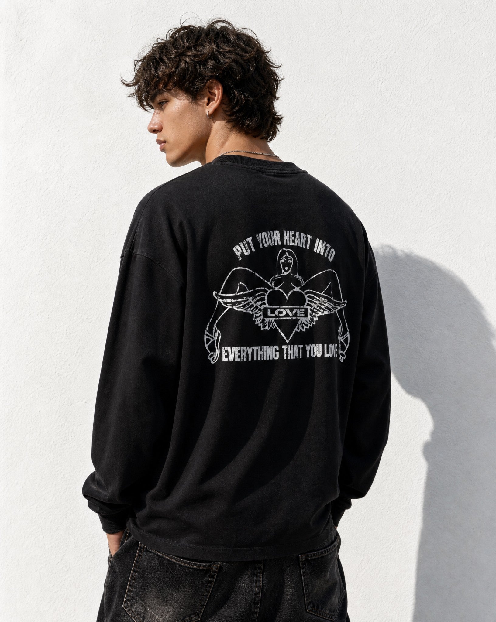 Everything That You Love Longsleeve - Editorial Image
