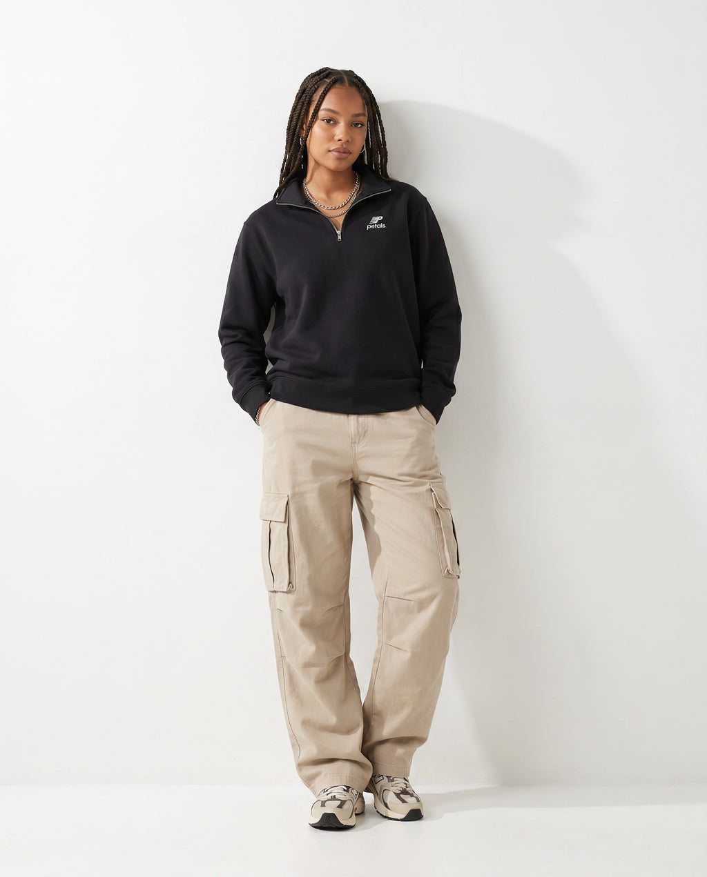 Find Balance 14 Zip in Black - Editorial Image
