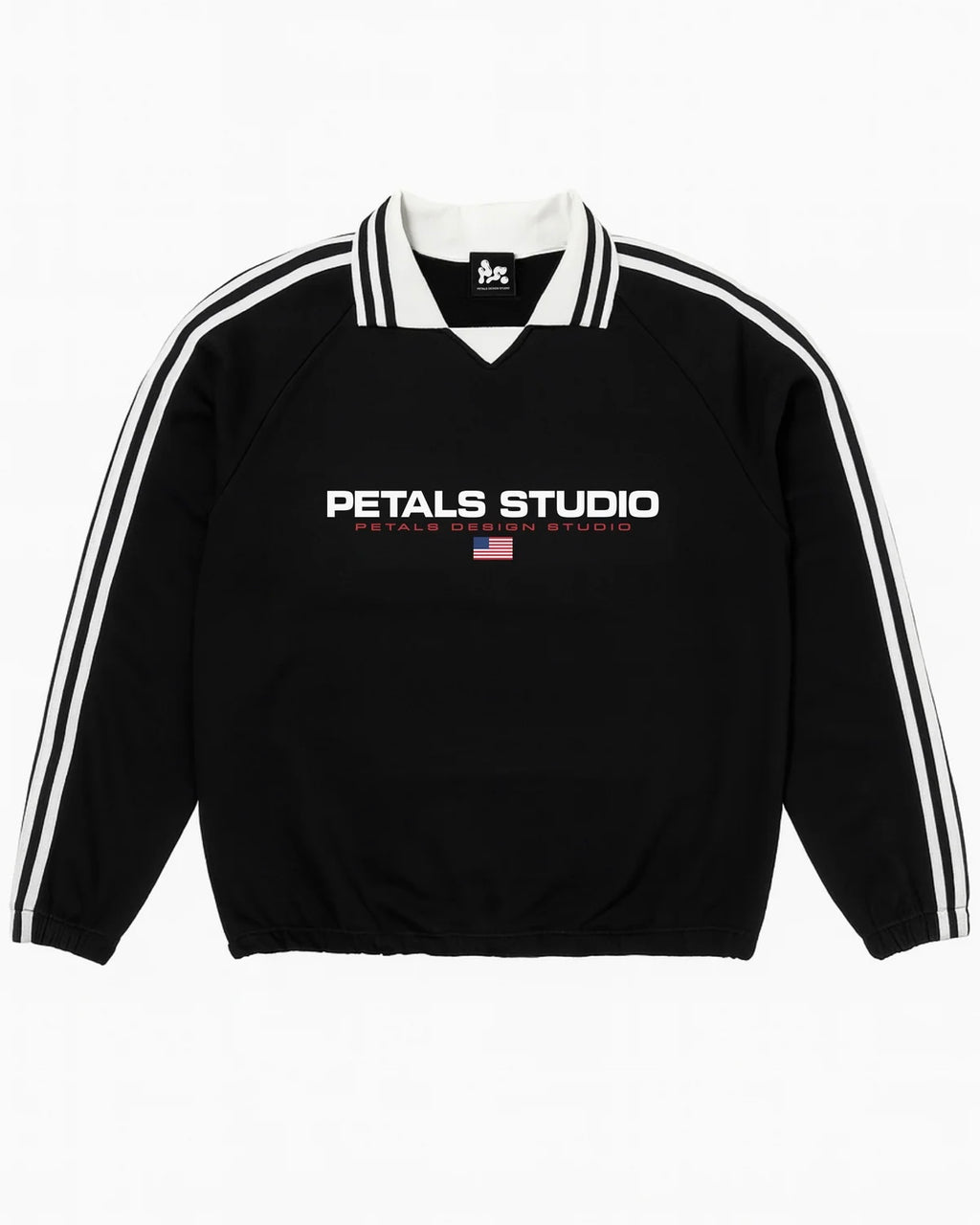 Petals Sport Drawstring Polo Sweater