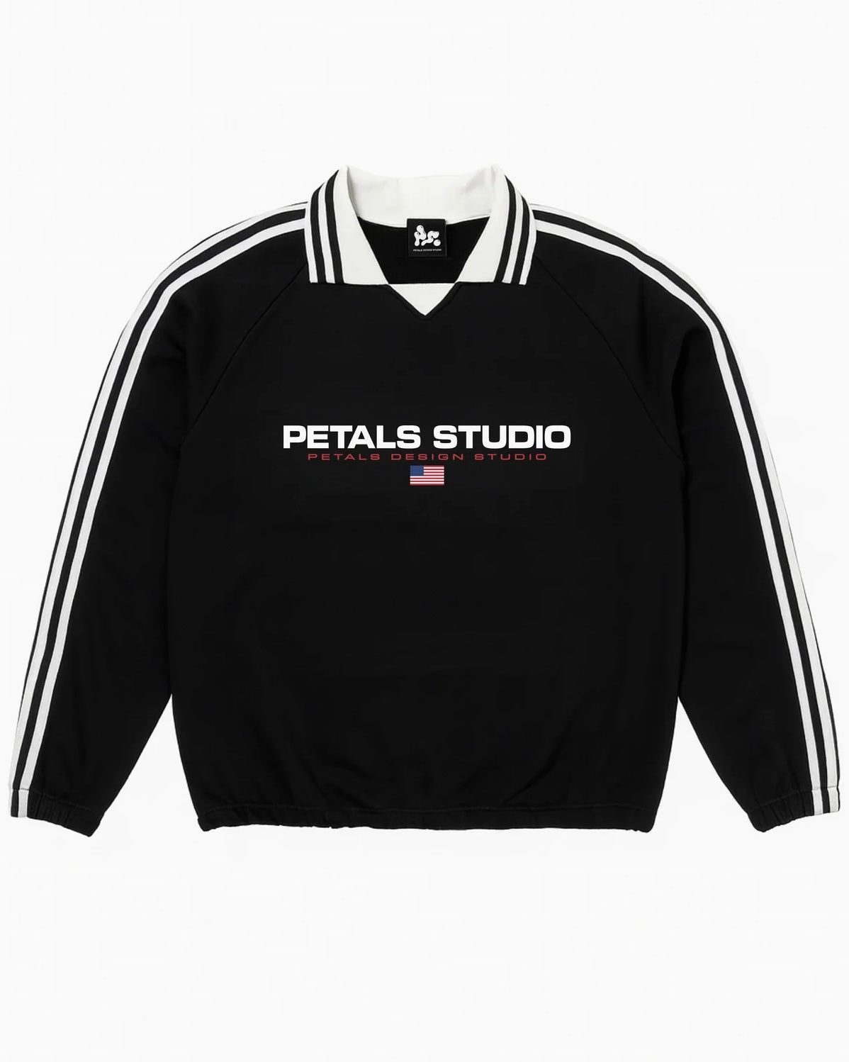 Petals Sport Drawstring Polo Sweater