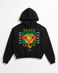 GG Cat Boxy Hoodie - White Wall Product