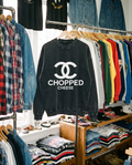 Chopped Cheese Vintage Washed Sweater in Black