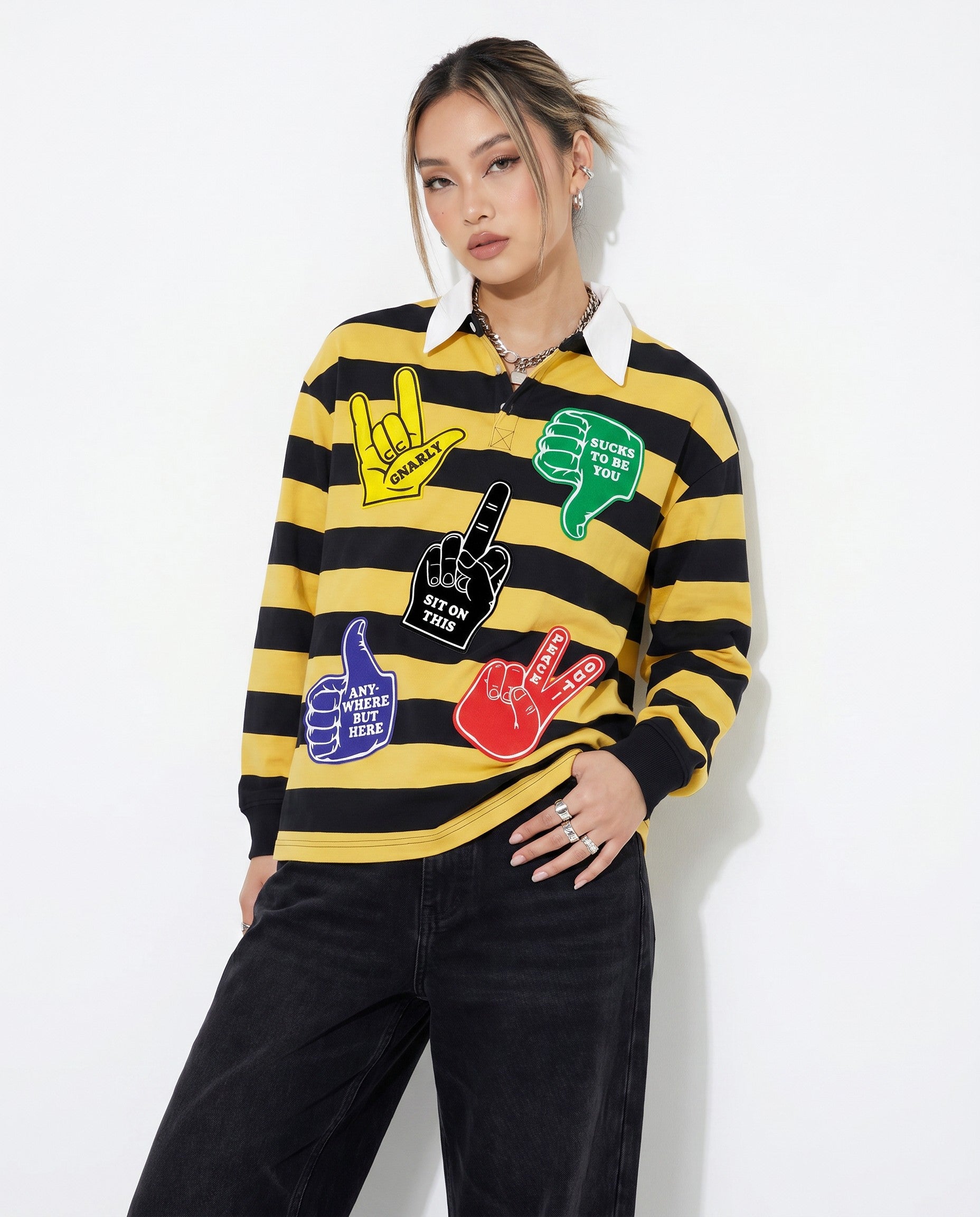 Hand Gestures Rugby Polo - Editorial Image