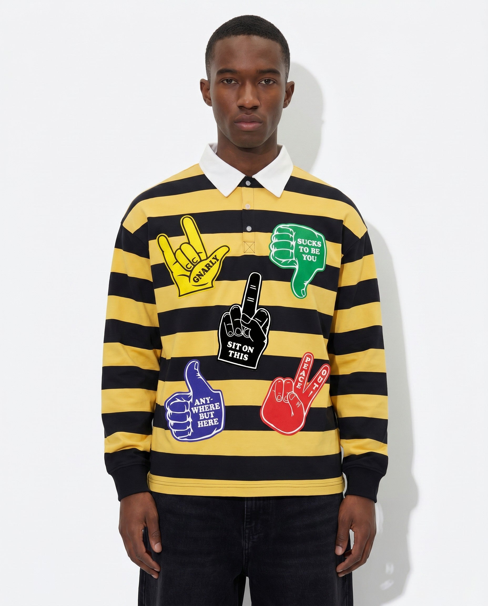 Hand Gestures Rugby Polo - Editorial Image