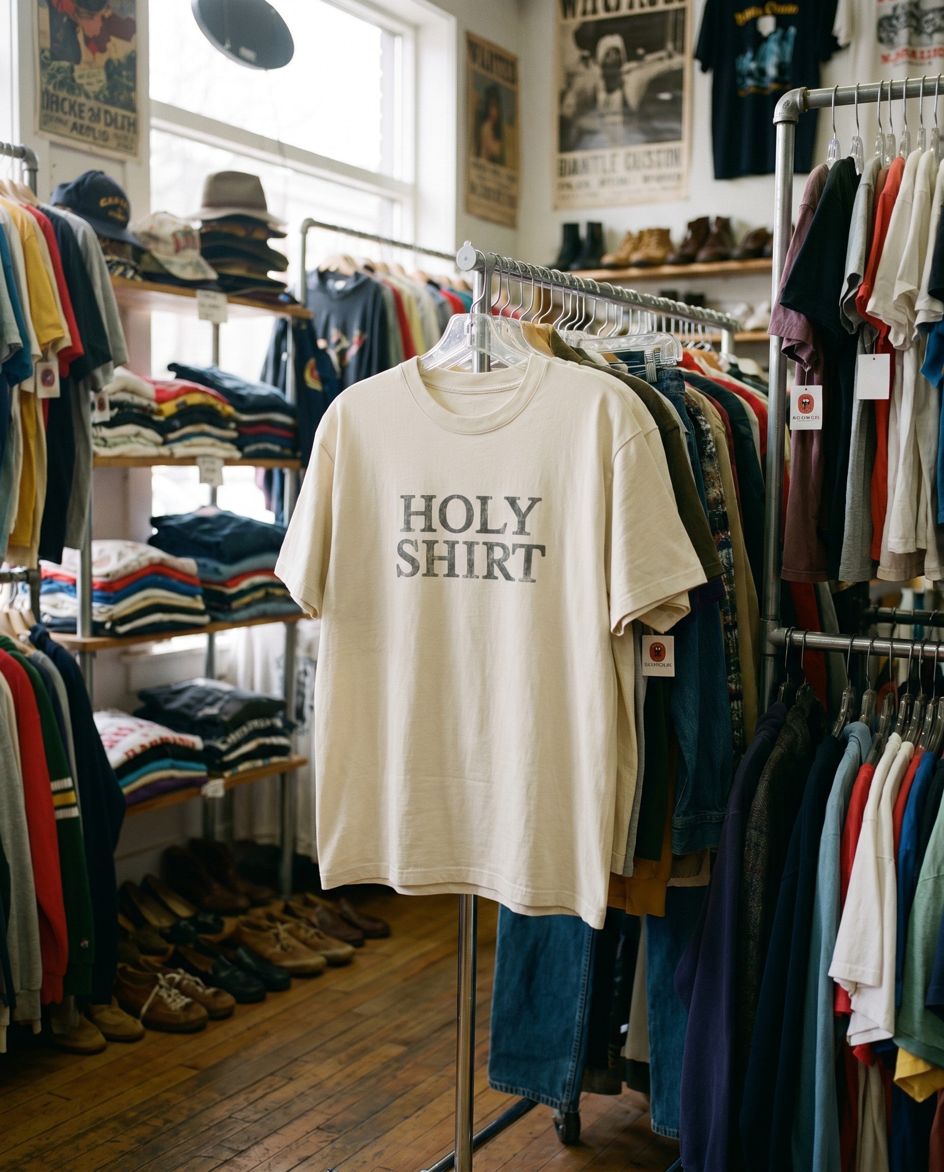 Holy Shirt Tee - Creative Flat