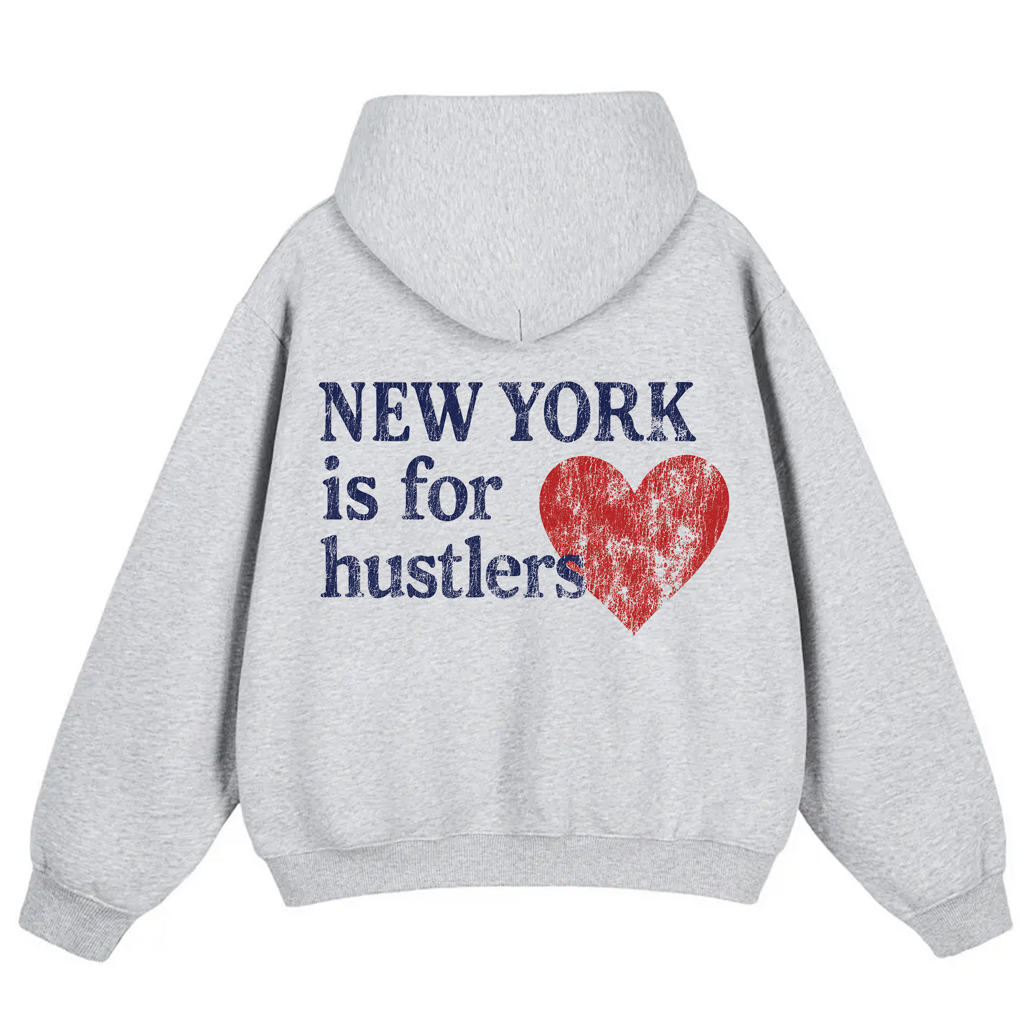 New York Hustle Hoodie in Grey