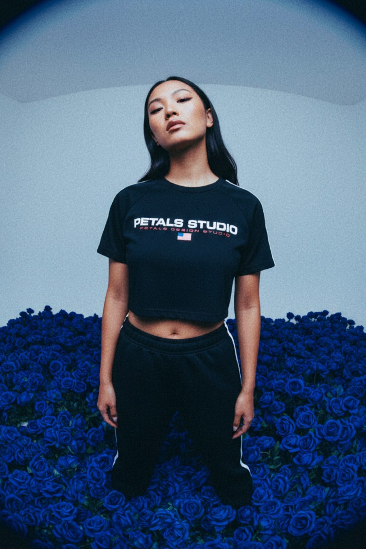 Petals Sport Crop Top