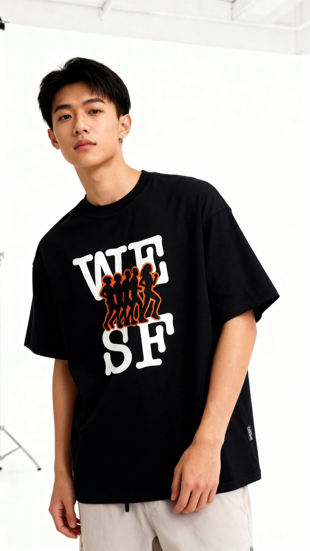 SF Run Club Tee in Black