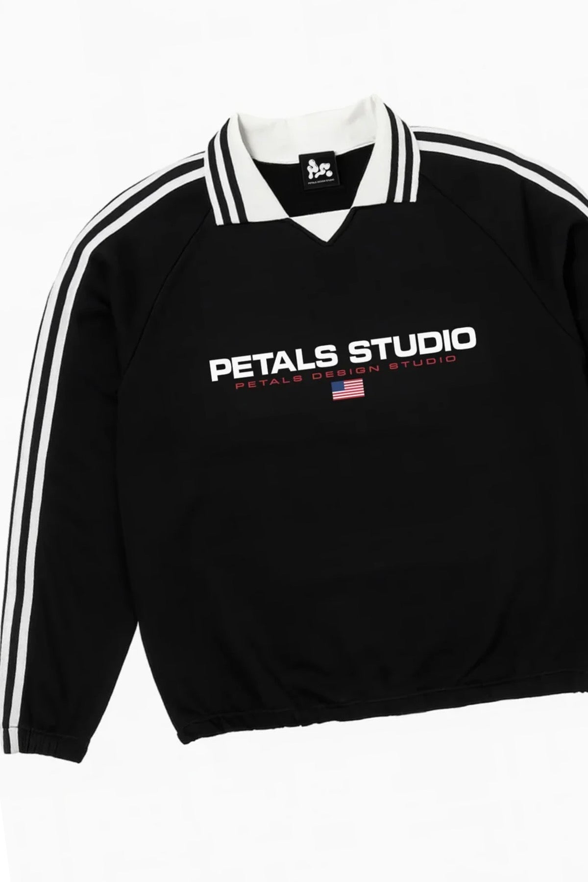 Petals Sport Drawstring Polo Sweater
