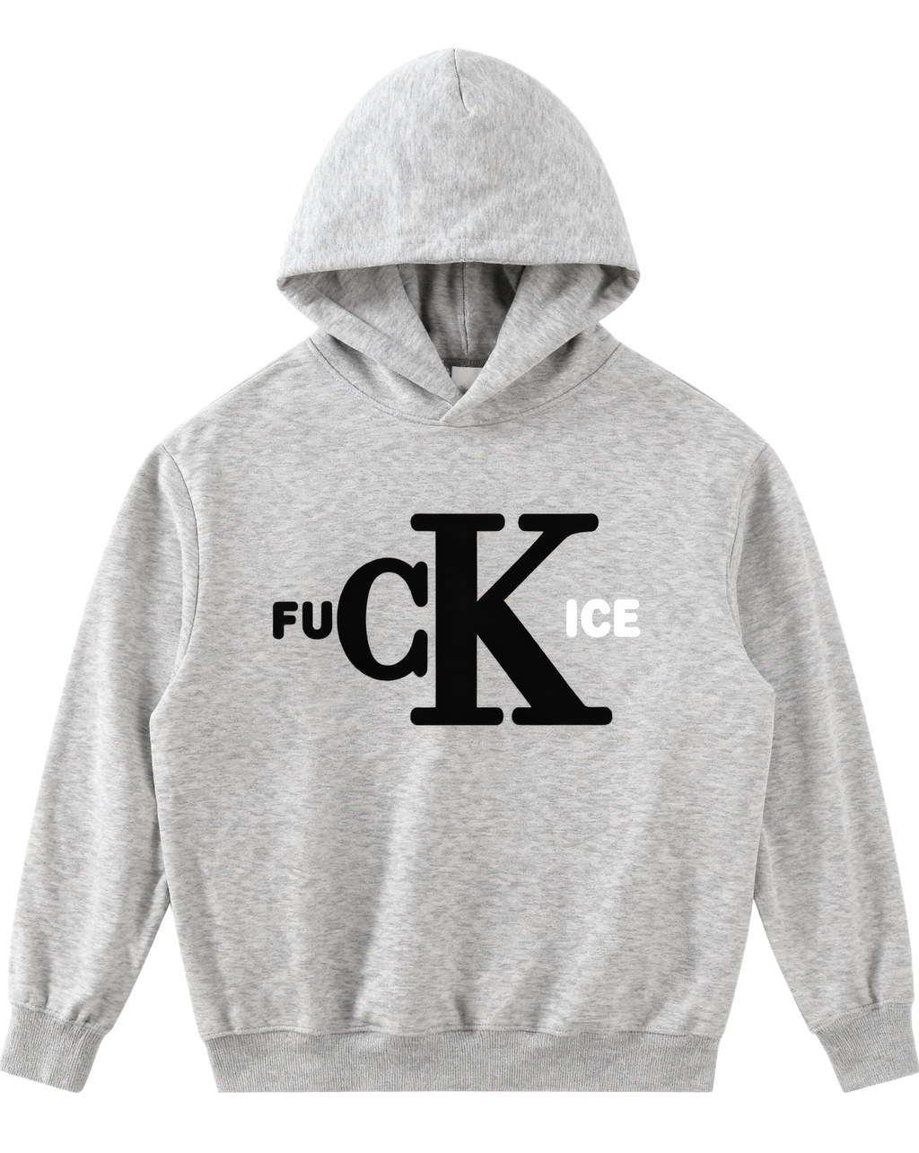 F*ck Ice Hoodie in Grey