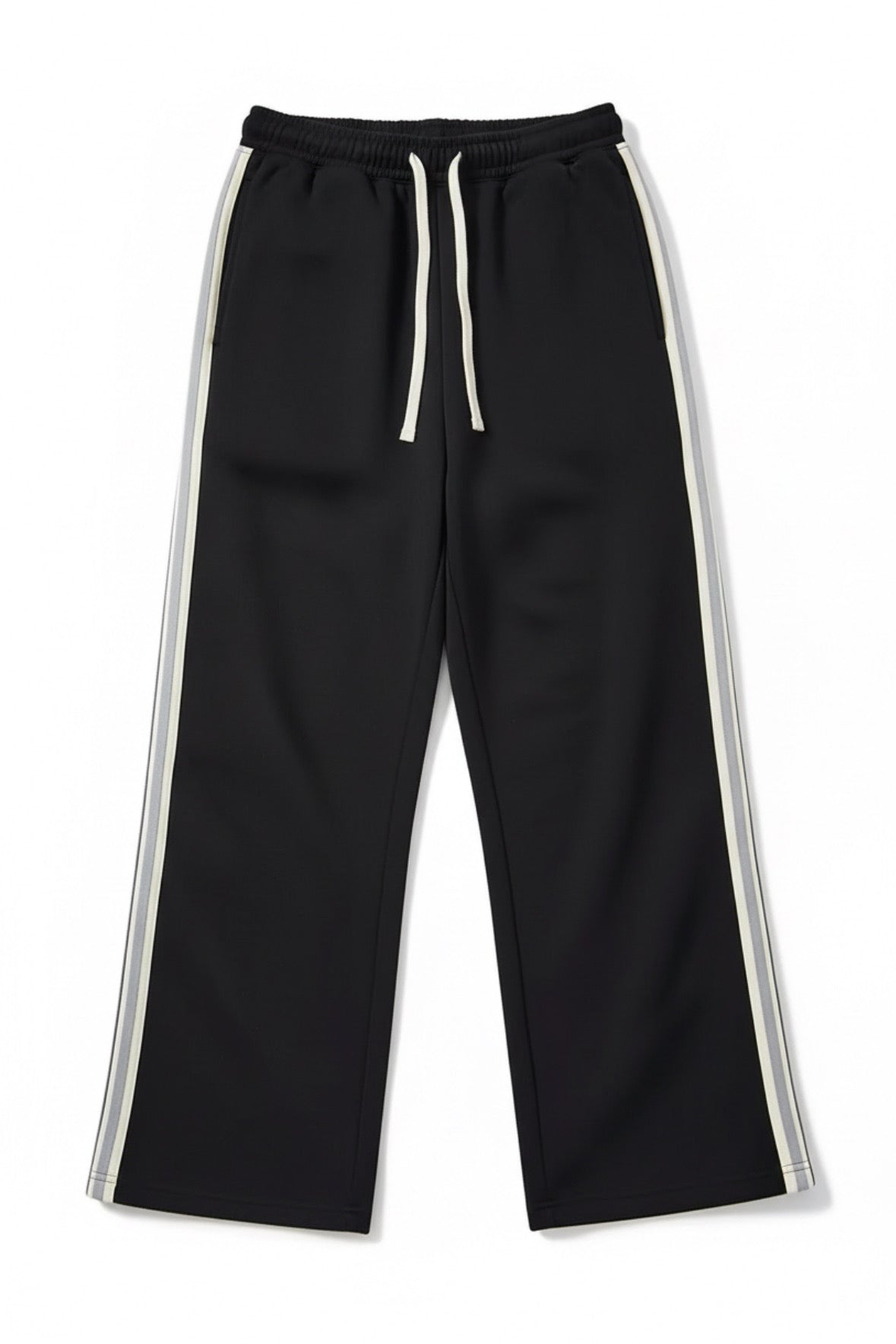 Line Pants in Black