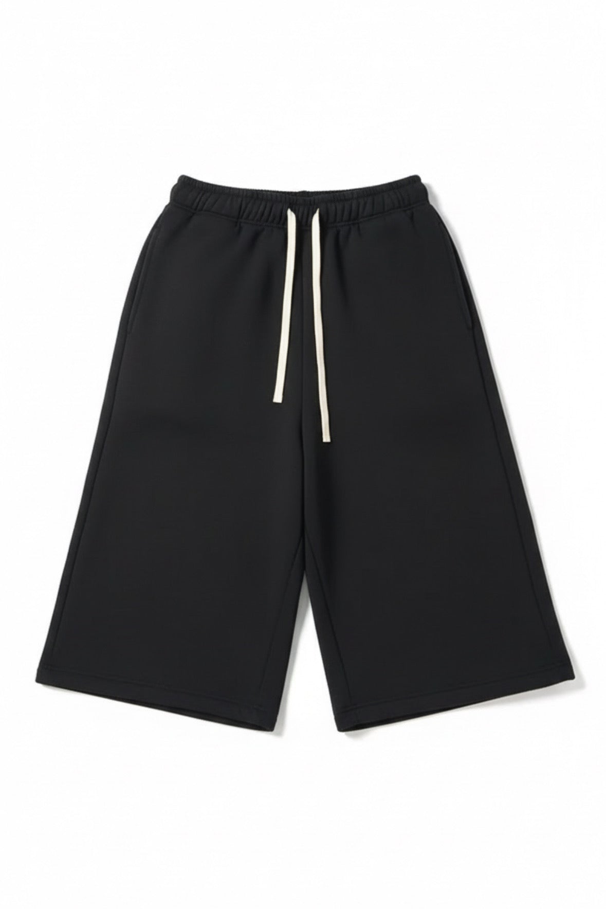 CORE: 360 GSM 3/4 Leg Pants in Black