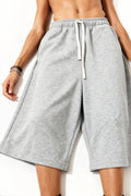 CORE: 360 GSM 3/4 Leg Pants in Grey
