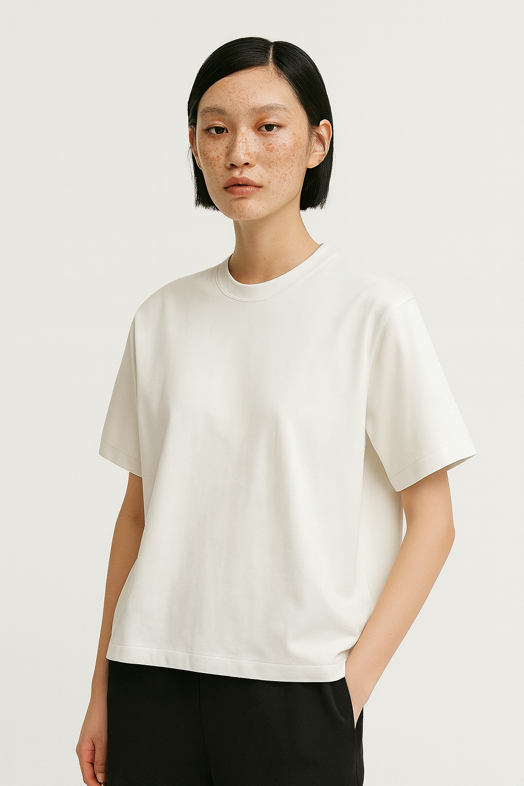 CORE: Enzyme Treated Tee in White