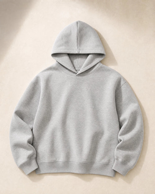 CORE: 420 GSM Box Hoodie in Grey