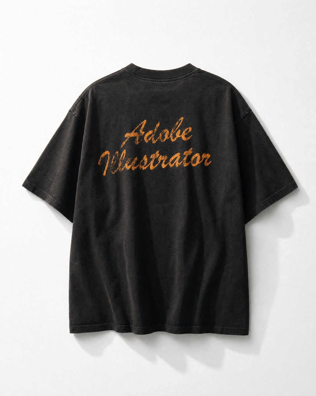 I Love Ai Vintage Washed Tee - White Wall Product