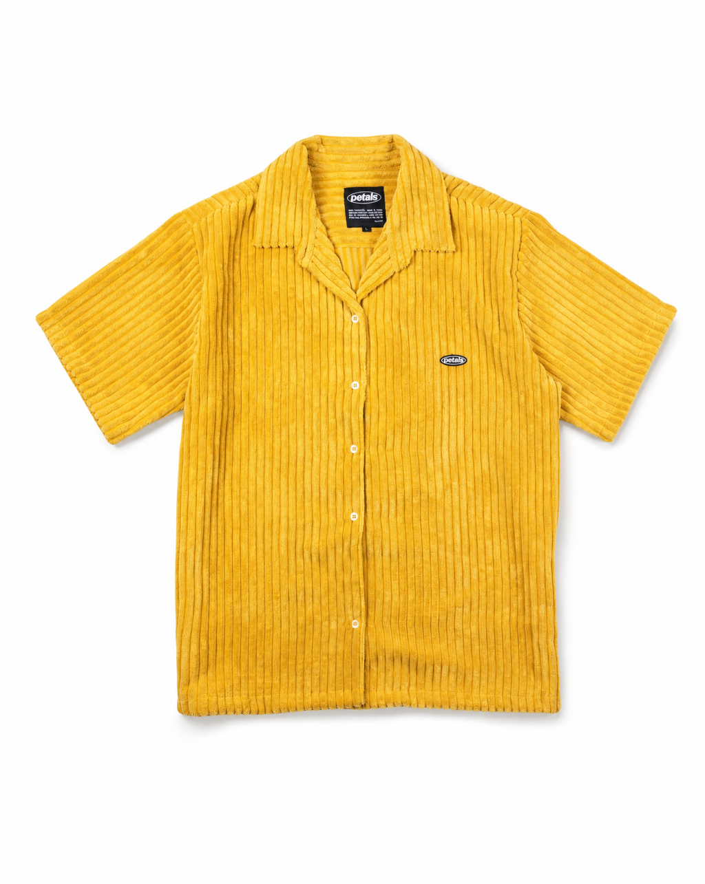 Jumbo Cords Button-Up in Mustard