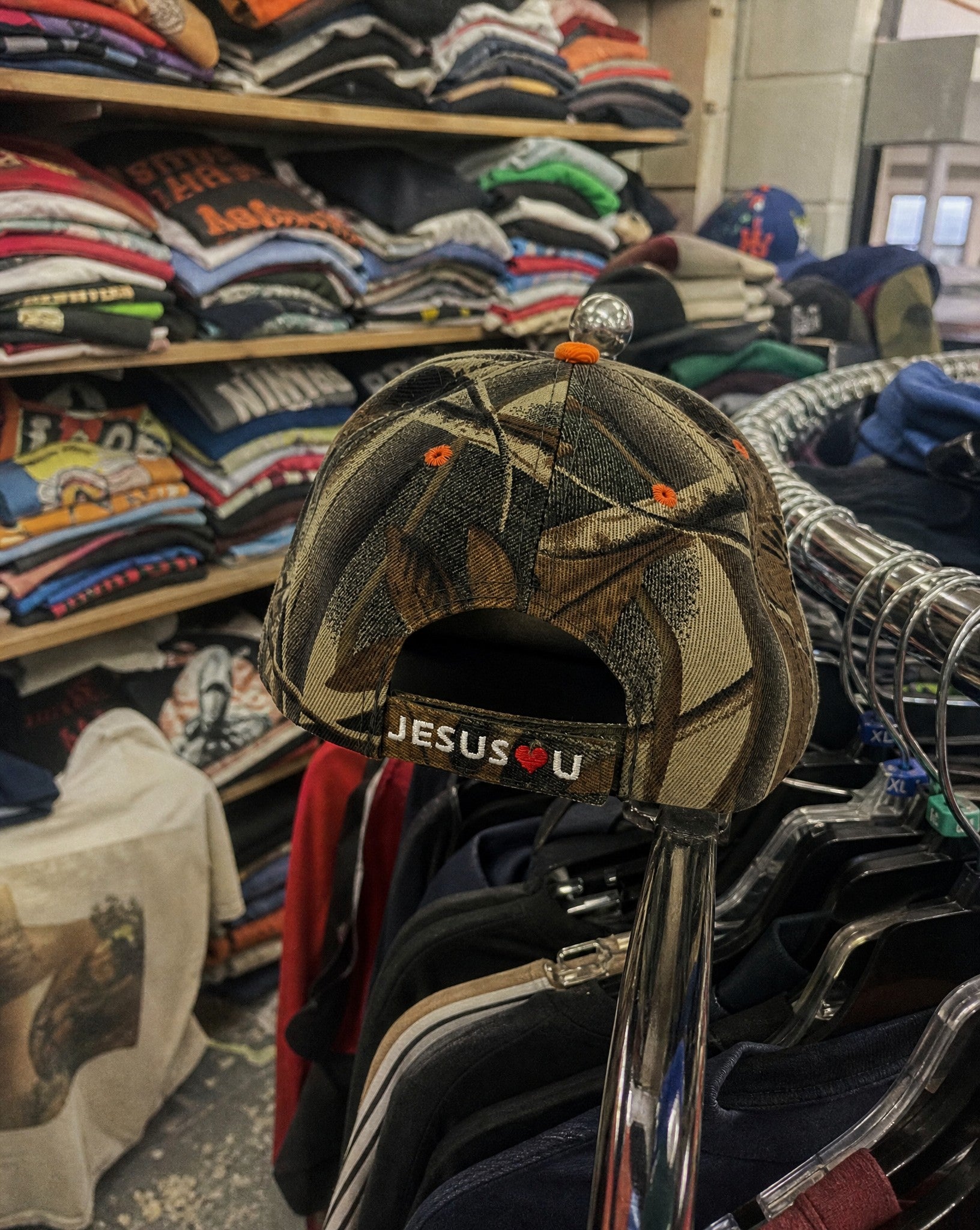 Jesus Is Lord Camo Hat - Creative Flat