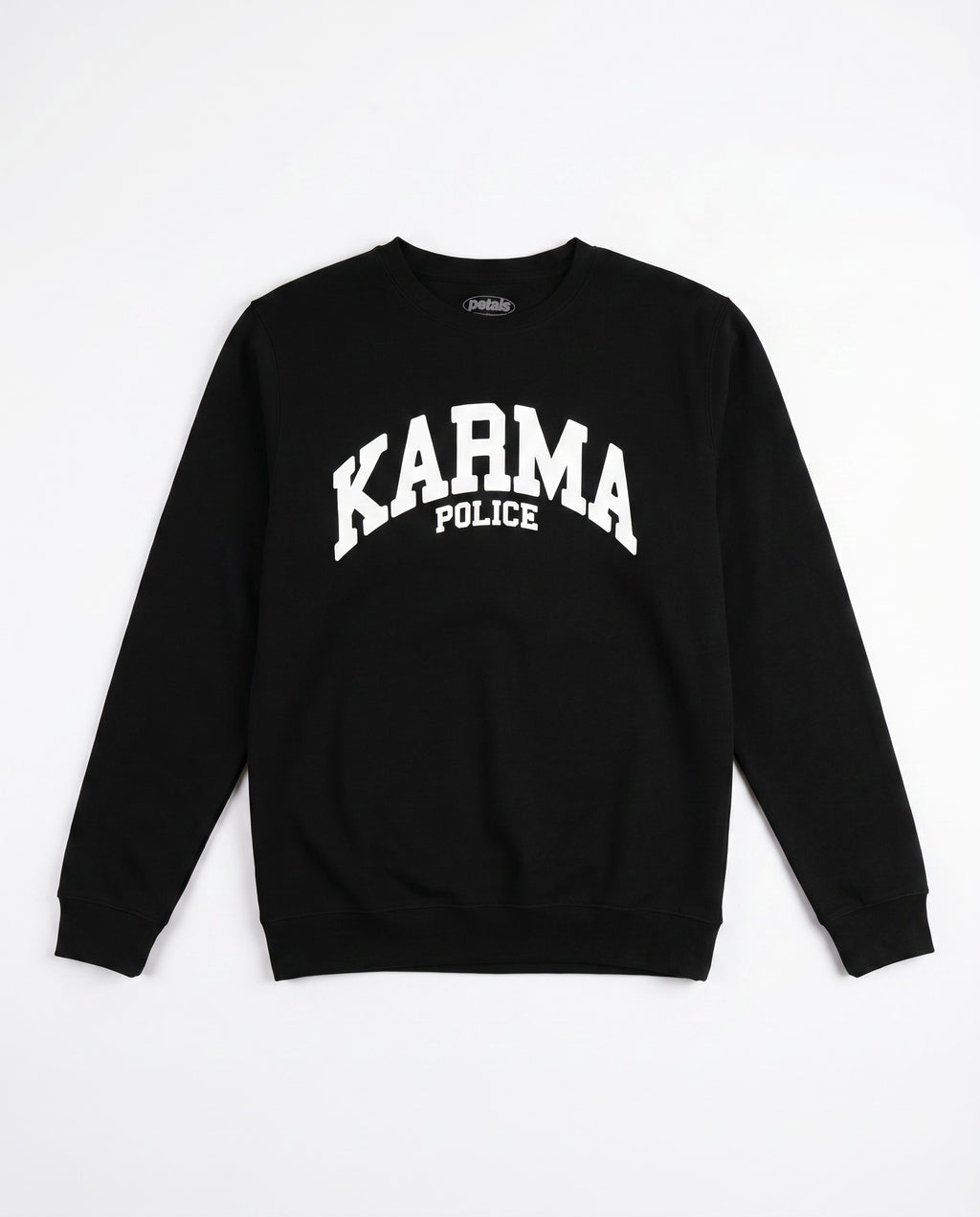 Karma Police Sweatshirt - White Wall Product