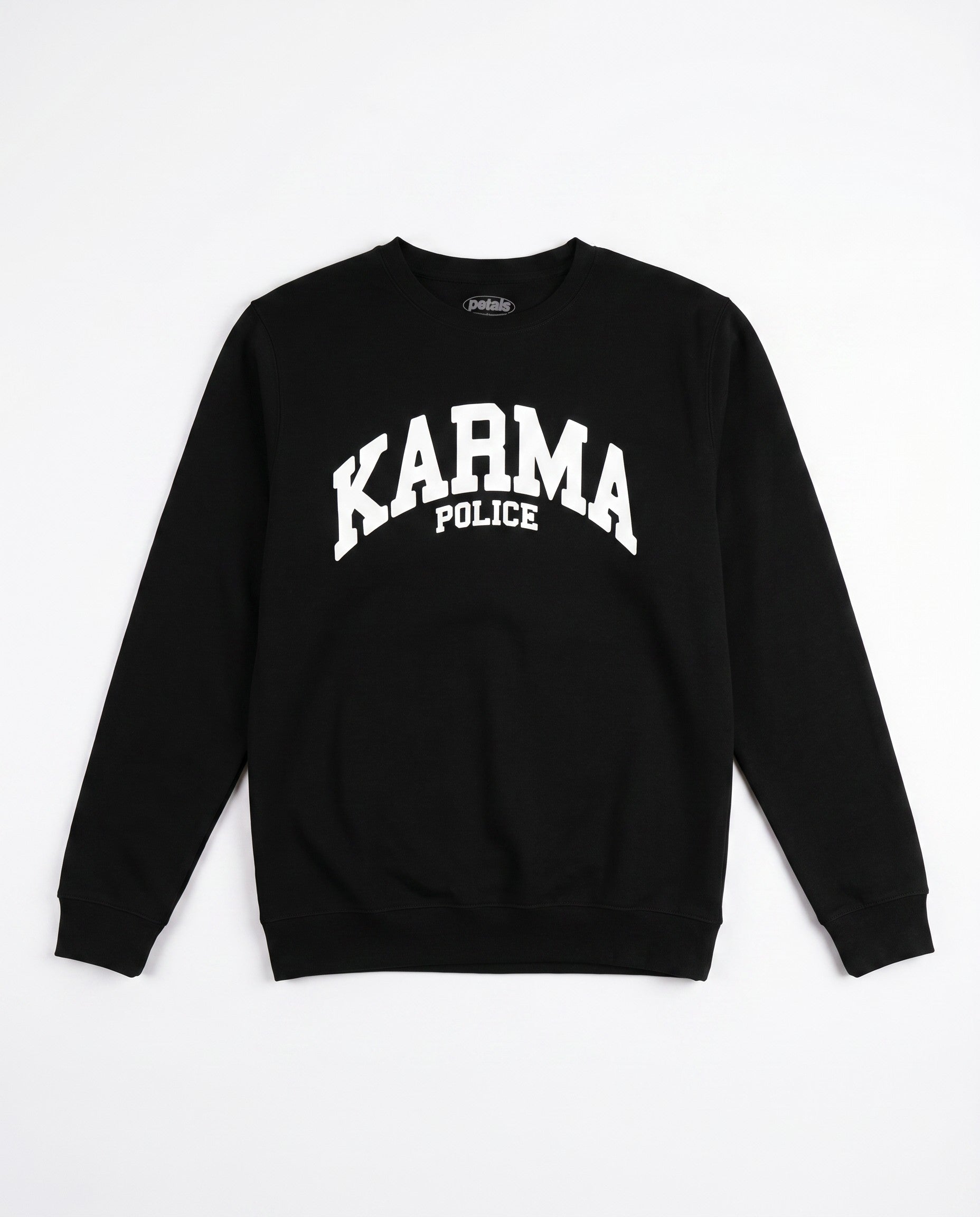 Karma Police Sweatshirt - White Wall Product