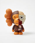 Kaws + Bape Dissected Milo - White Wall Product