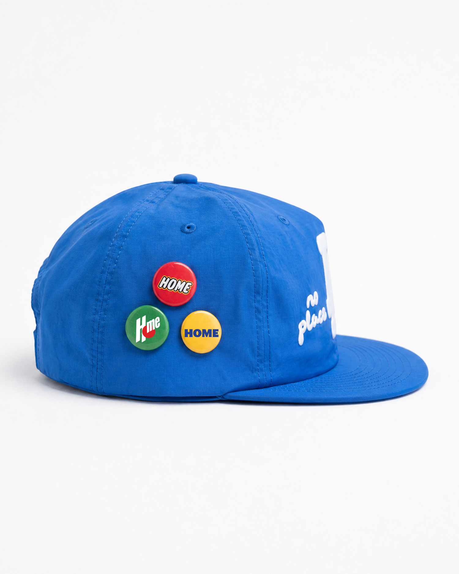 No Place Like LA Nylon Hat in Blue