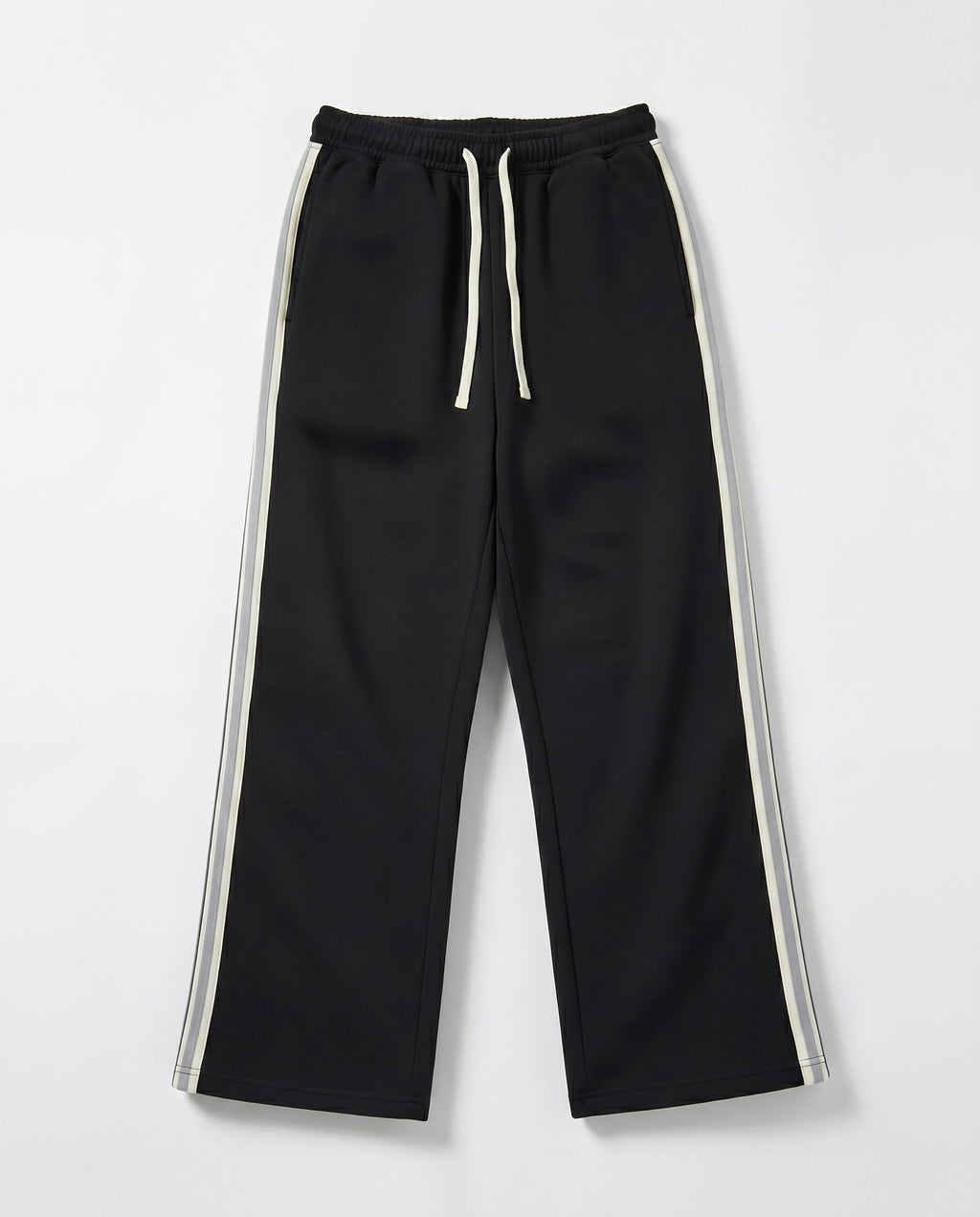 Line Pants in Black - White Wall Product