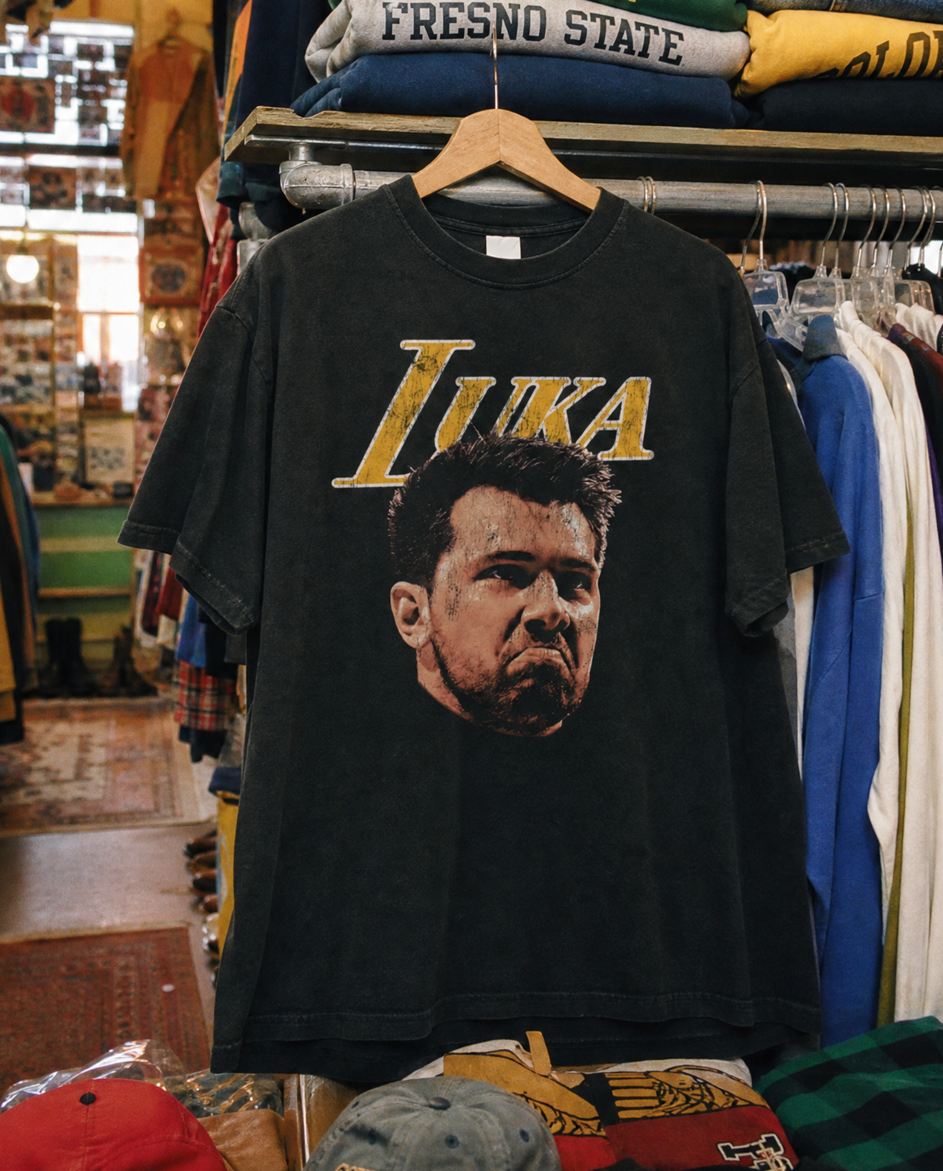 LA 77 Vintage Washed Tee