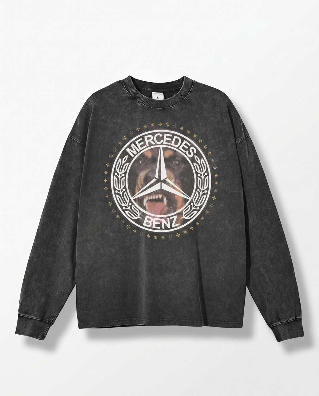 MB Rottweiler Longsleeve - White Wall Product