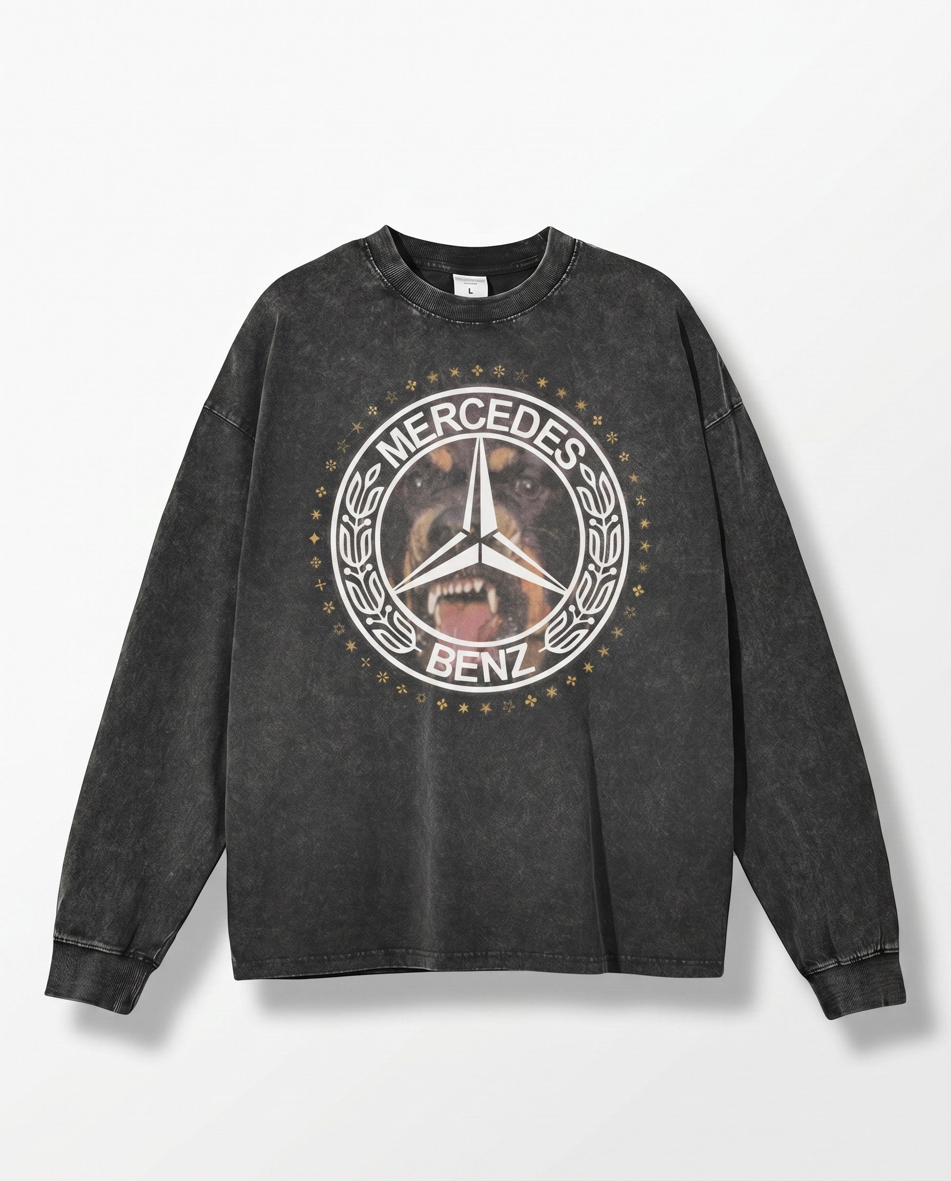 MB Rottweiler Longsleeve - White Wall Product