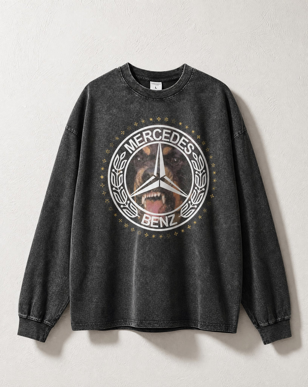 MB Rottweiler Longsleeve - White Wall Product