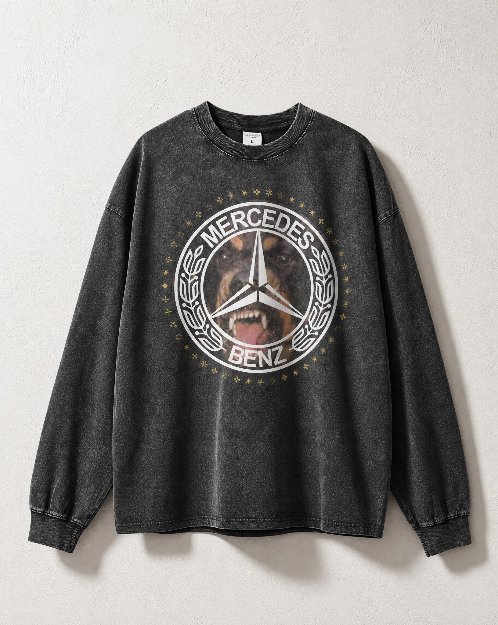 MB Rottweiler Longsleeve - White Wall Product