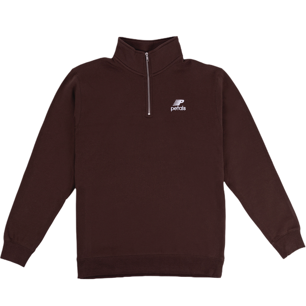 Find Balance 1/4 Zip in Brown