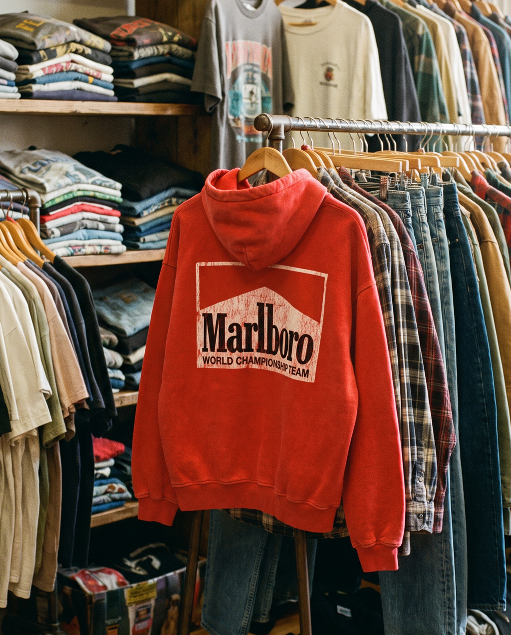 Reds Vintage Washed Hoodie