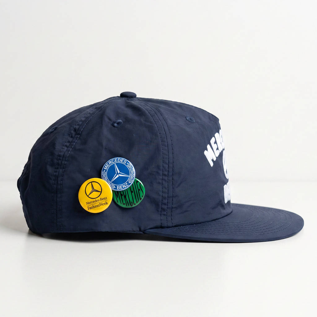 Merc Dept. Nylon Hat in Navy