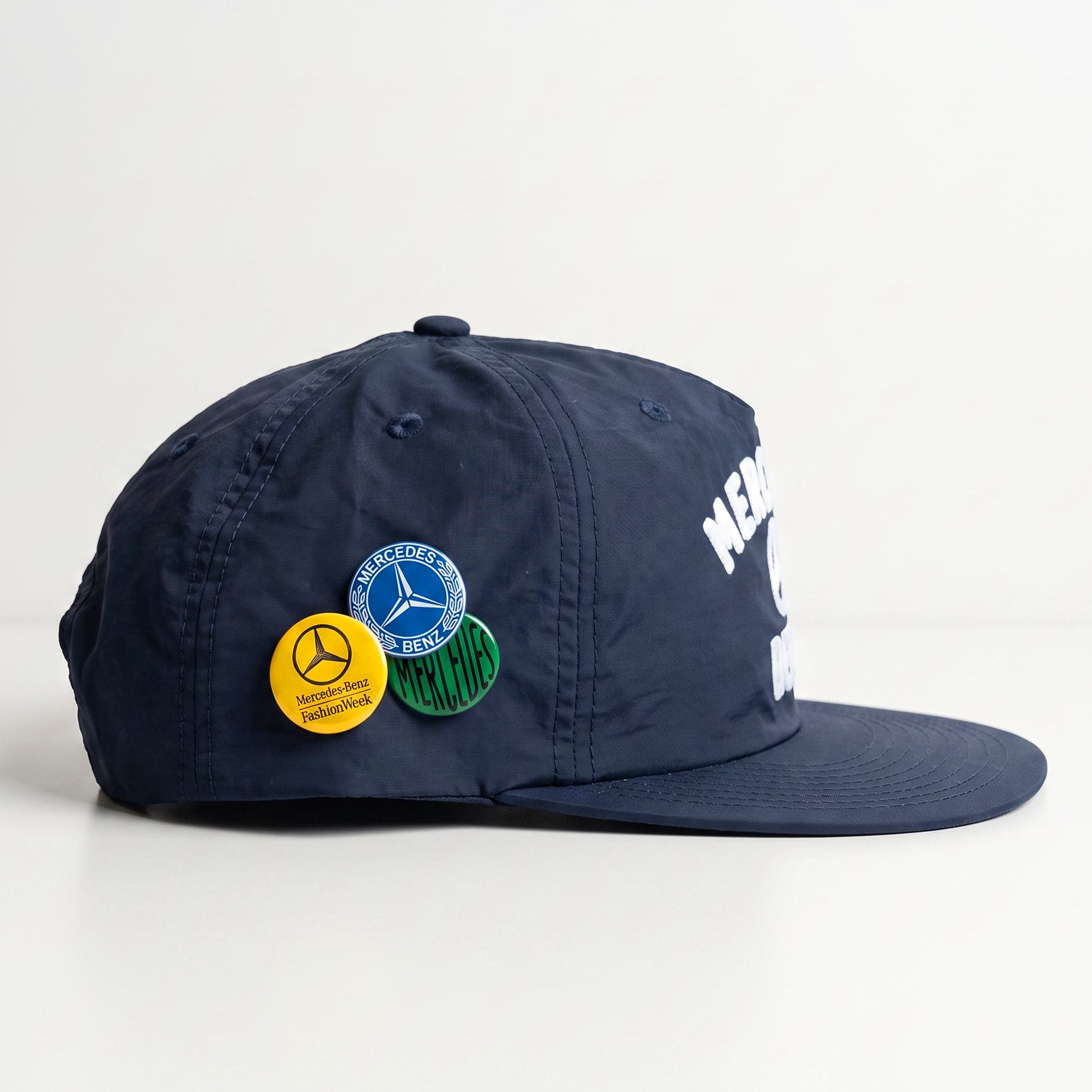 Merc Dept. Nylon Hat in Navy