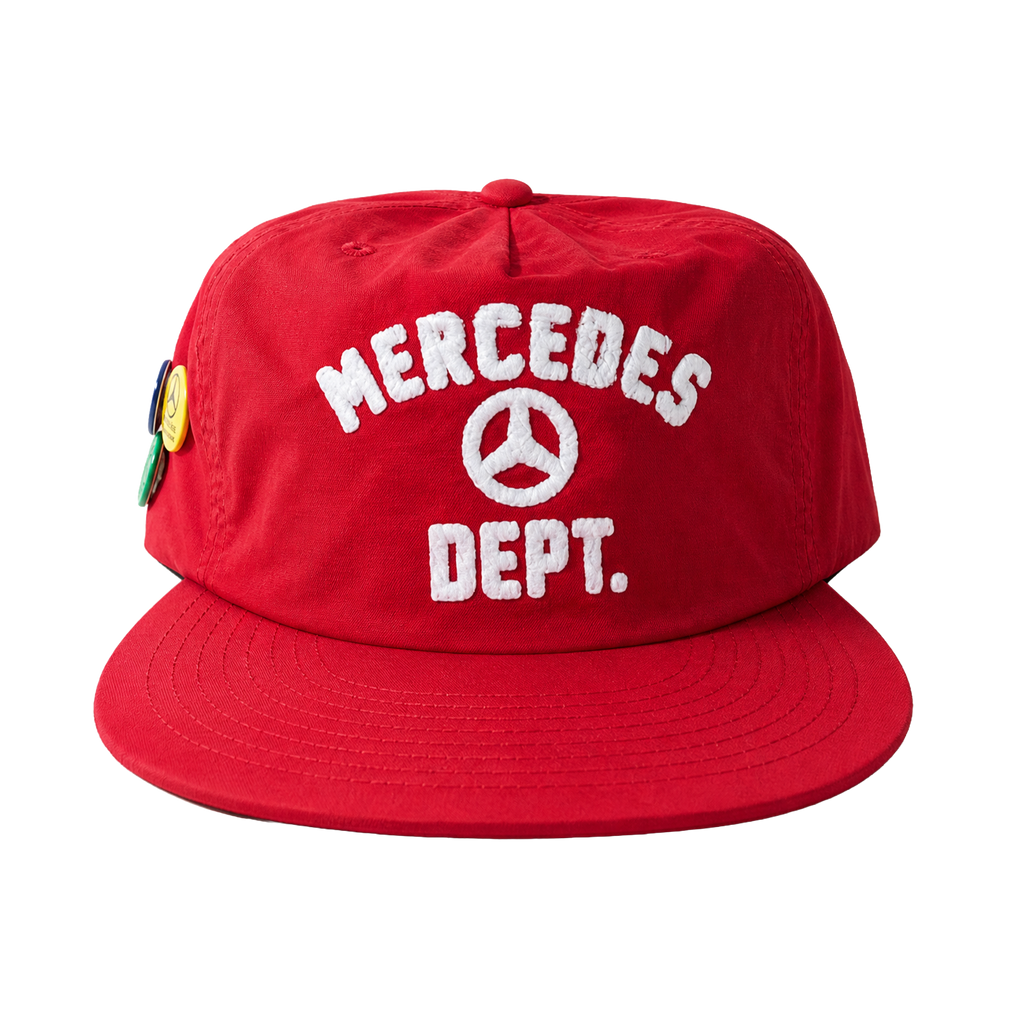 Merc Dept. Nylon Hat in Red