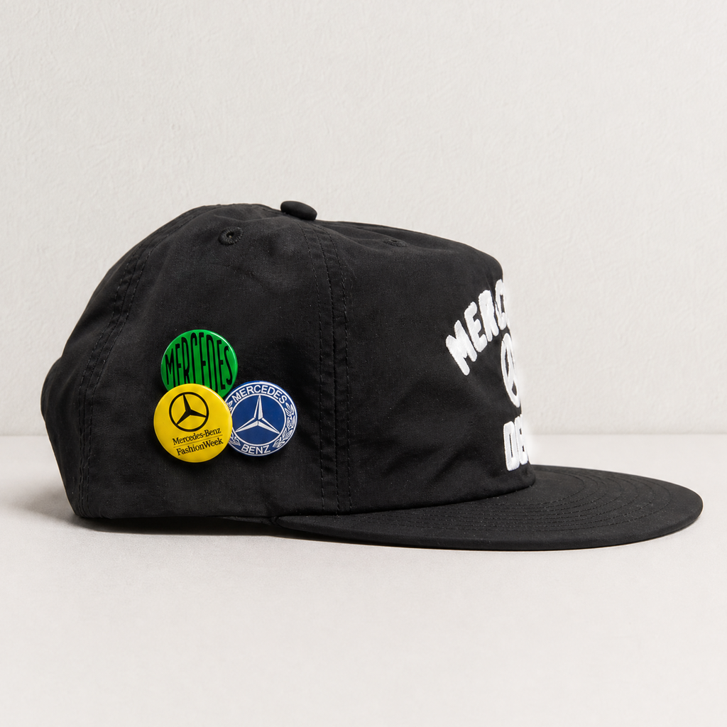 Merc Dept. Nylon Hat in Black